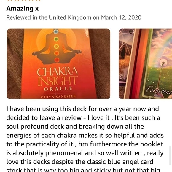 Chakra Insight Oracle Tarot Cards​​​​ - Picture 7 of 10